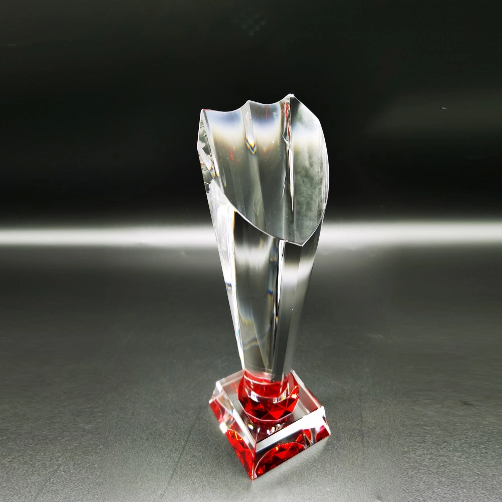 2022 New Heart-Shaped Optical Crystal Trophy