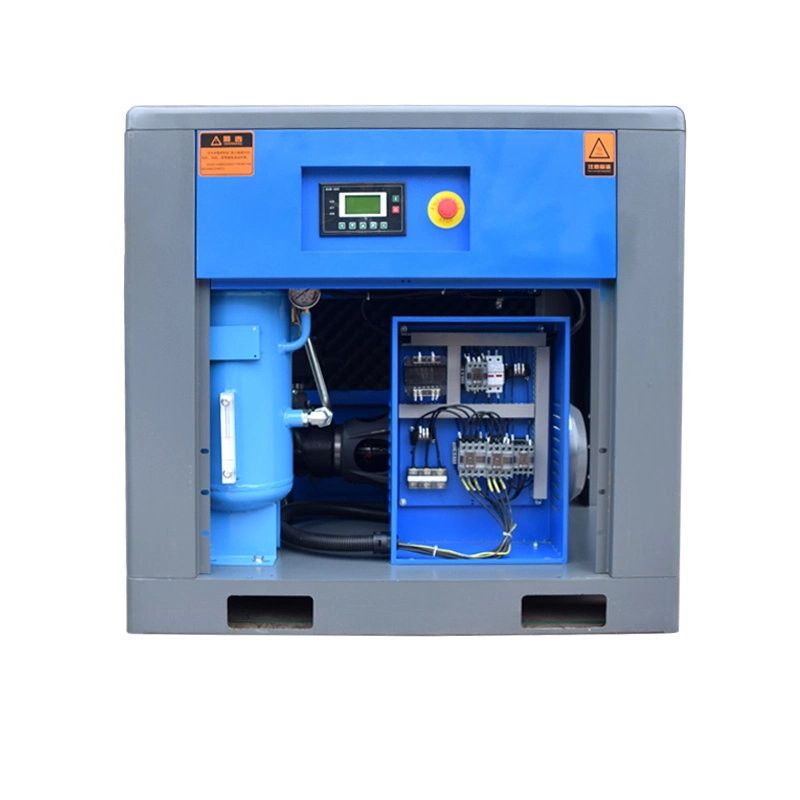 Made in China 7.5kw 11kw 15kw 22kw 8bar Industrial Screw Air Compressor