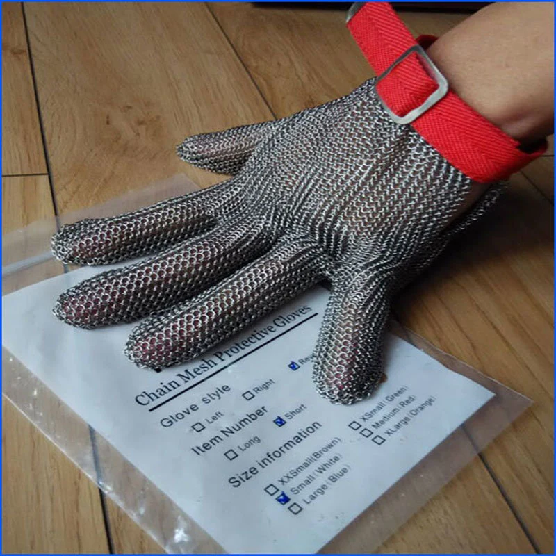 Treillis métallique en acier inoxydable des gants de sécurité/ Gants résistants aux coupures /Butcher gants