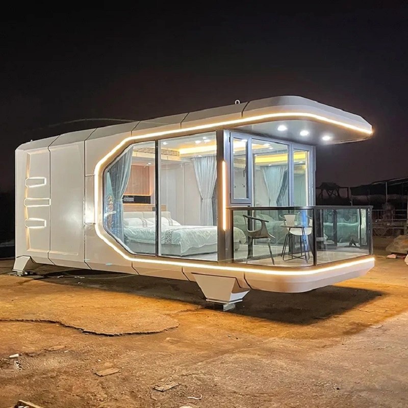 Furnished Prefabricated House/Space Capsule Office Pod /Mobile Modular Homes Container