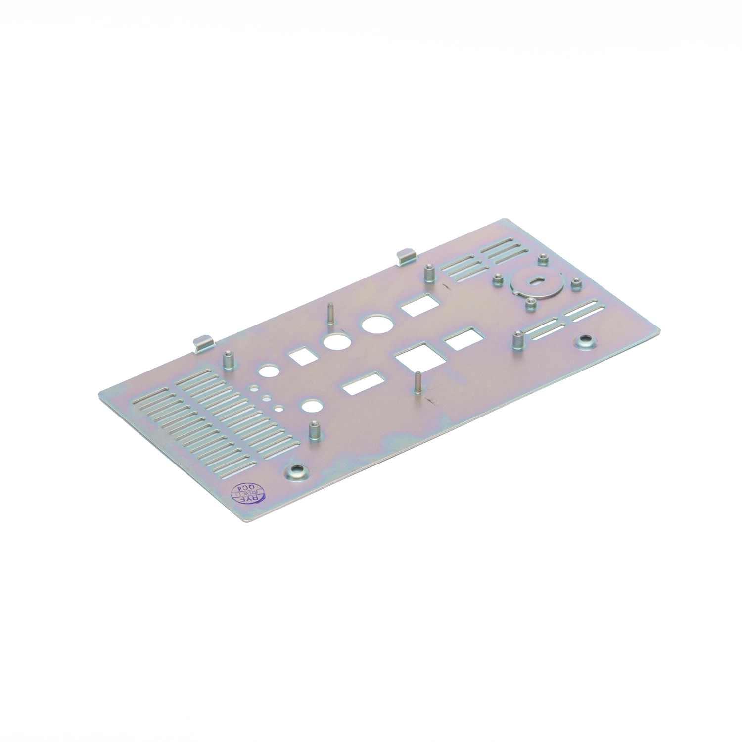 Customized Precision Stamping Sheet Metal Fabrication Mount Brackets Parts Electronics Stamped Metal Fabrication