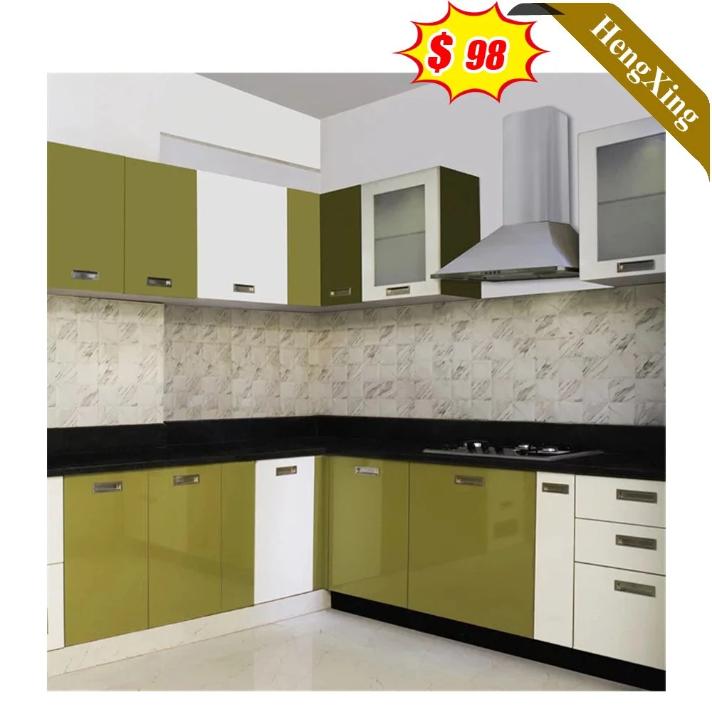 Nuevo diseño en madera MDF muebles modulares Comedor Cocina Cocina pared armario despensa APARADOR Aparador de Almacenamiento (UL-9NE1930)