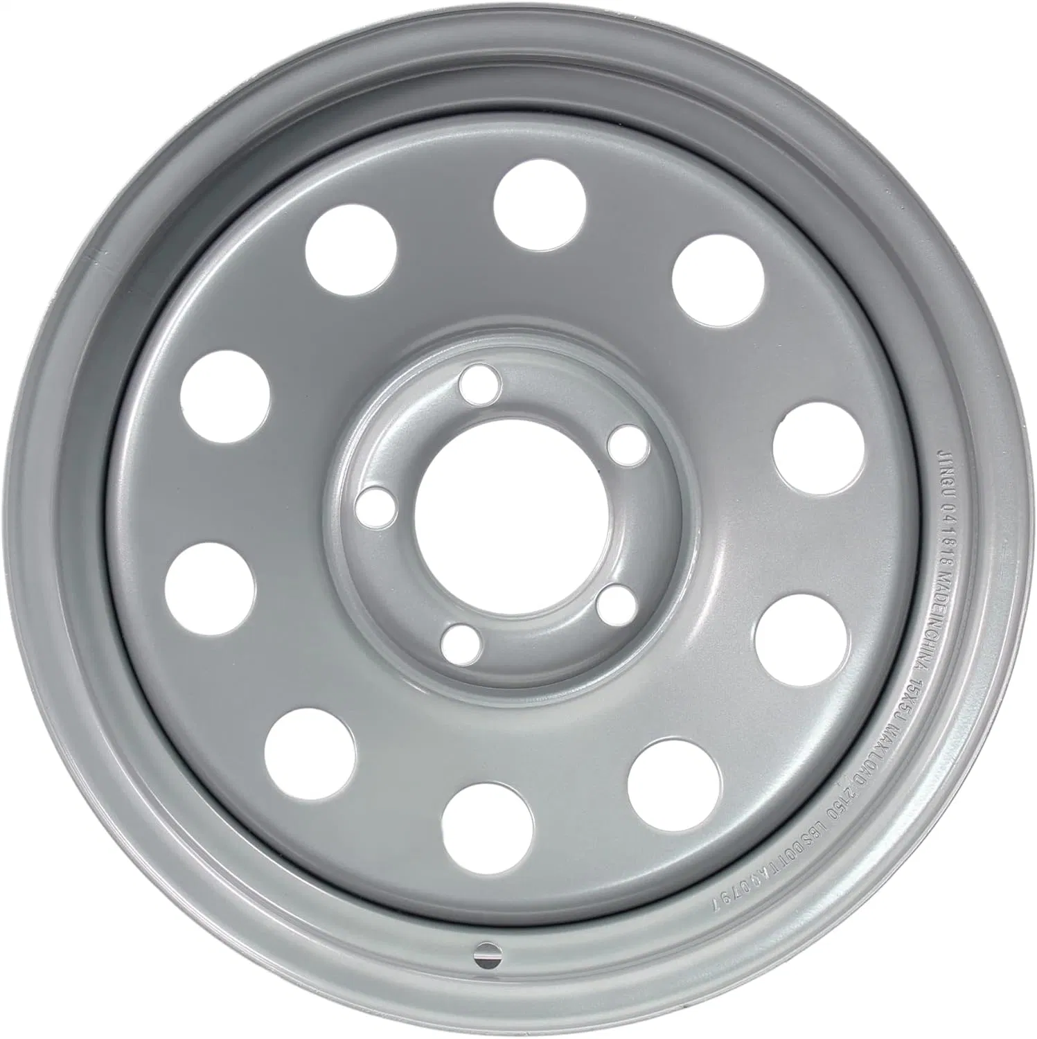 Trailer Wheel Rim 15X5 Silver Modular