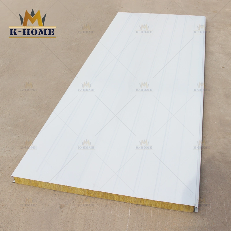 Prefabriated House Rockwool Sandwich Panel Walls