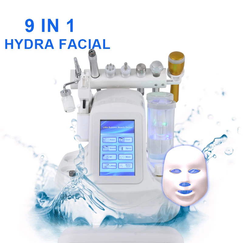 9 in 1 Smart Ice Blue Facial Hydra Dermabrasion Machine