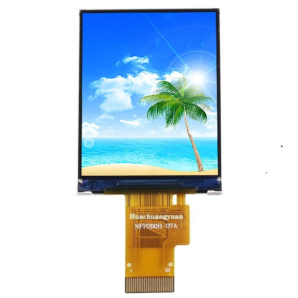 Color TFT LCD Sceen 2.0" with Resolution Options of Either 240X320 or 128X160