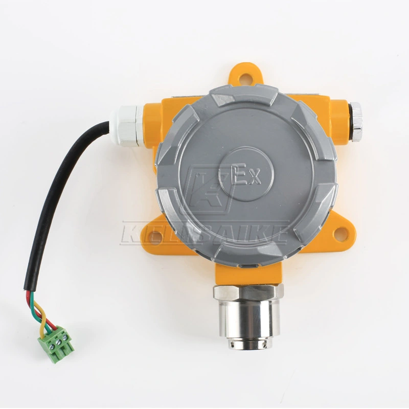 Industrial Fixed 4-20mA Output LED Display Ozone Gas Leak Detector O3 Sensor with Alarm Light