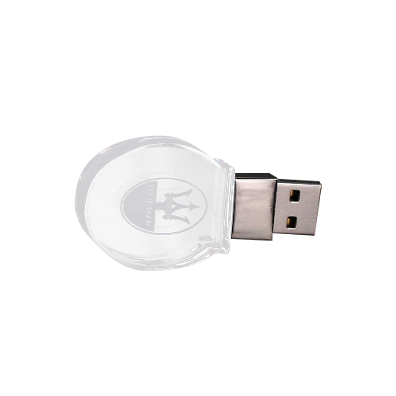 محرك أقراص USB موديل جديد سعة 2 جيجابايت سعة 4 جيجابايت سعة 8 جيجابايت بلورية سعة 16 جيجابايت ضوء LED