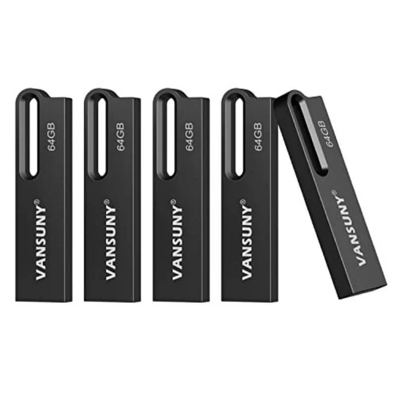 Unidad flash USB resistente al agua 2,0 16GB~256GB almacenamiento USB 2,0