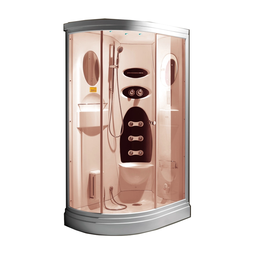 Wellgems Bathroom Glass Indoor Steam Shower Cabin