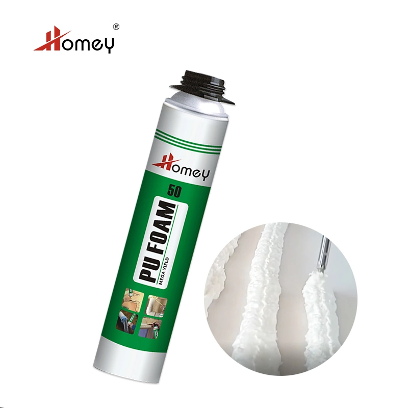 Homey 50 Large Areas Expanding Adhesive Spray Cans PU Foam