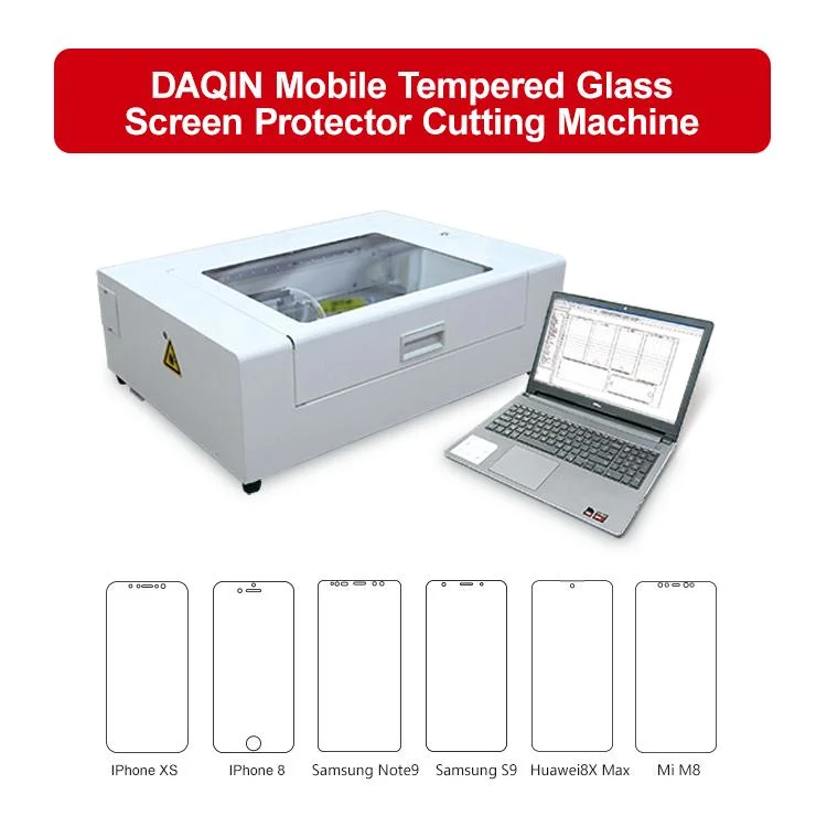 Daqin Automatic Screen Protector Cutting Machine for Any Model Mobile Phone