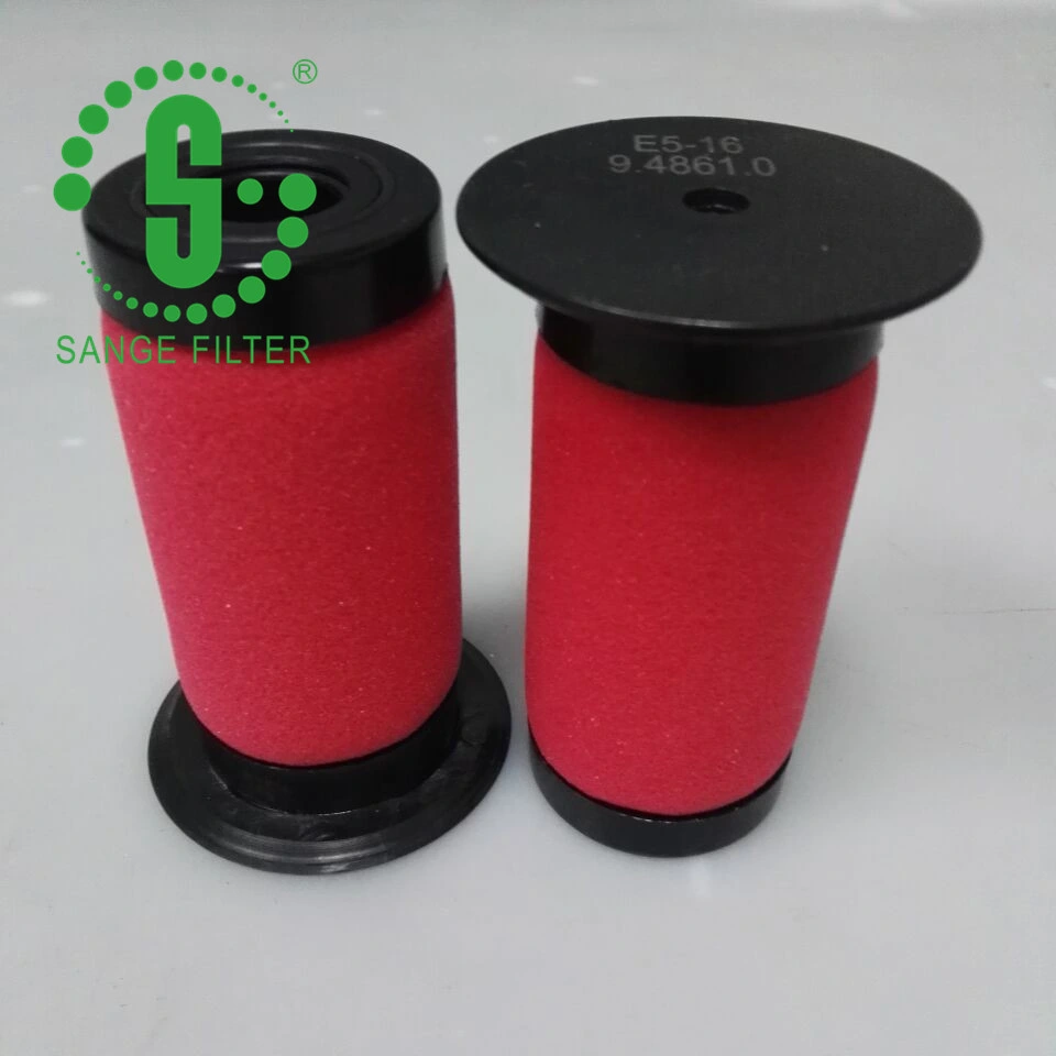 Venta caliente de piezas del compresor de aire Filtro de aire Filtro de línea E5-20 E-E-18 9.4862.0 Reemplazar Keaser Compresor y Hankison