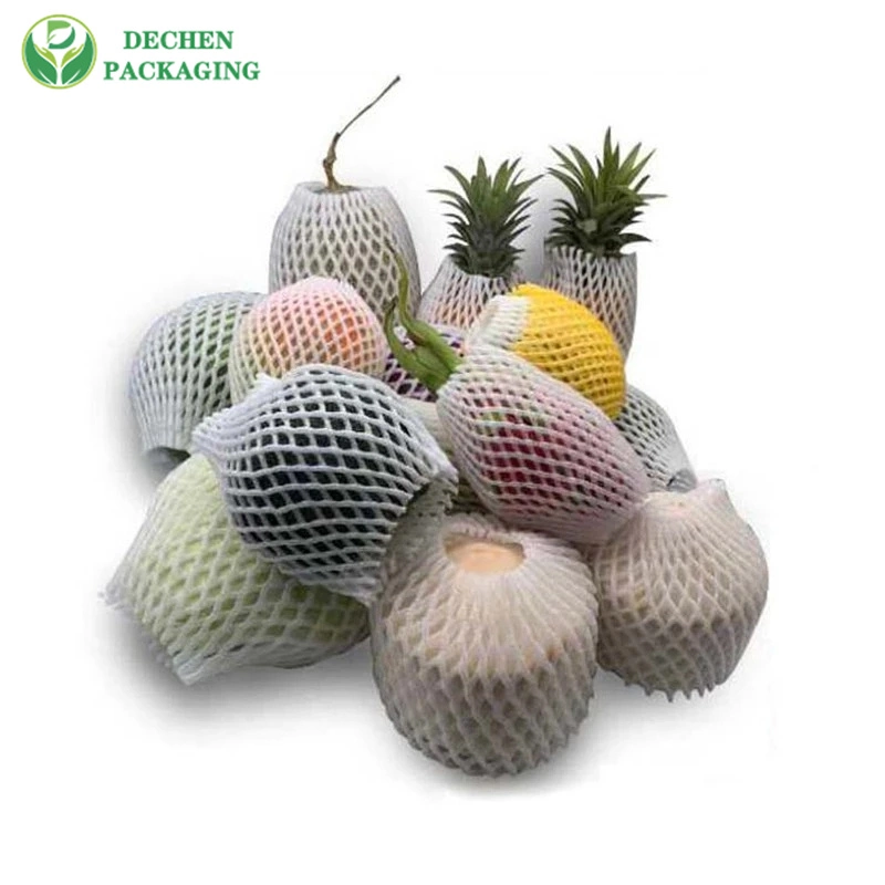 Pineapple Packing Foam for Guava Fruit Packaging Protection Expandable Net Tubing