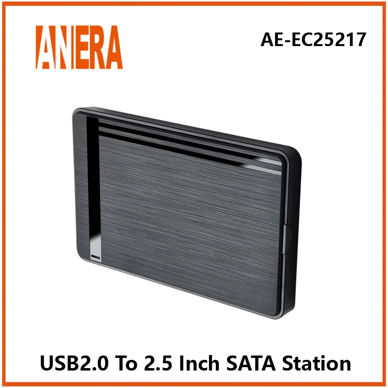 Caixa USB 2.0 para HDD SATA de alta velocidade para 2.5 SSD HDD SATA DE POLEGADAS