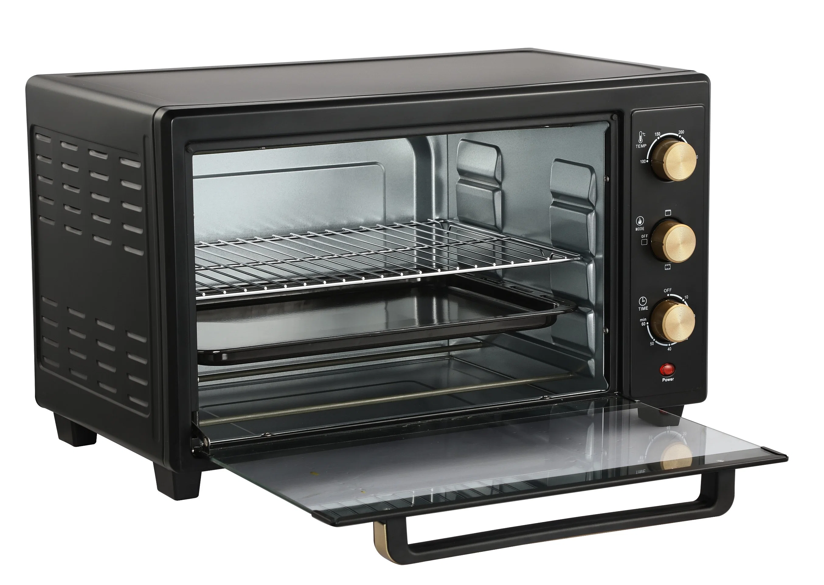 Ménage 1800W Four électrique grande Pizza Pâtisseries Convection fours grillées