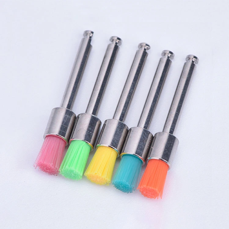 Hot-Selling Colorful Dental Orthodontic Prophy Brush Bowl Type Angle Cup for Dental