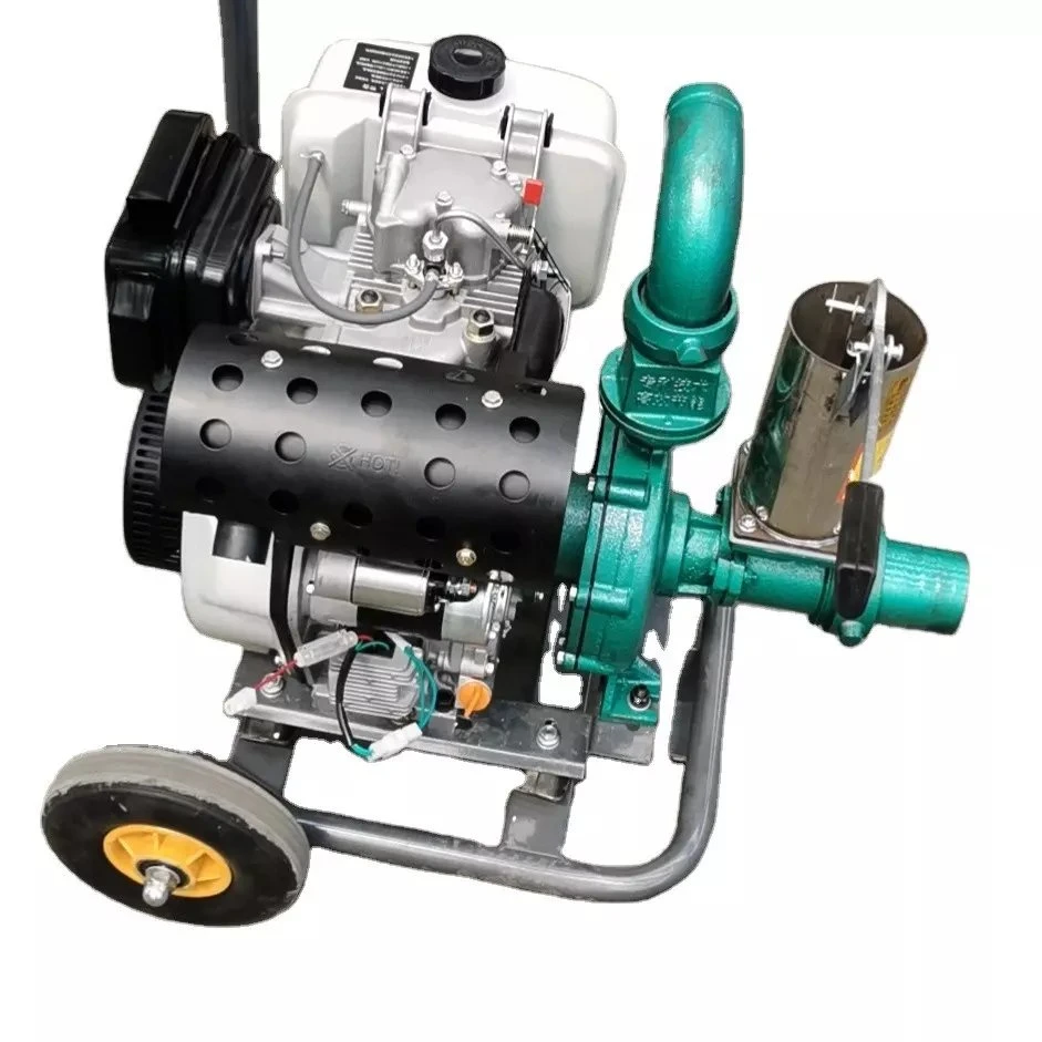 Air Cooled Diesel Engine High Pressure High Lift Centrifugal Water Pump System