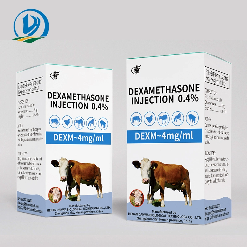 Ветеринарная инъекция Высококачественная ветеринарная медицина Дексаметазон фосфат натрия 0.2% УТП