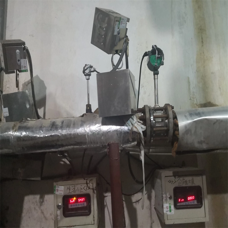 Stainless Steel Body, 4-20mA Current Output, Vortex Flow Meter with Wireless Remote Function CE