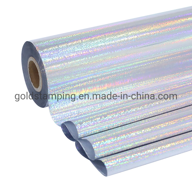 Silver Holographic Hot Stamping Foil Laser Film