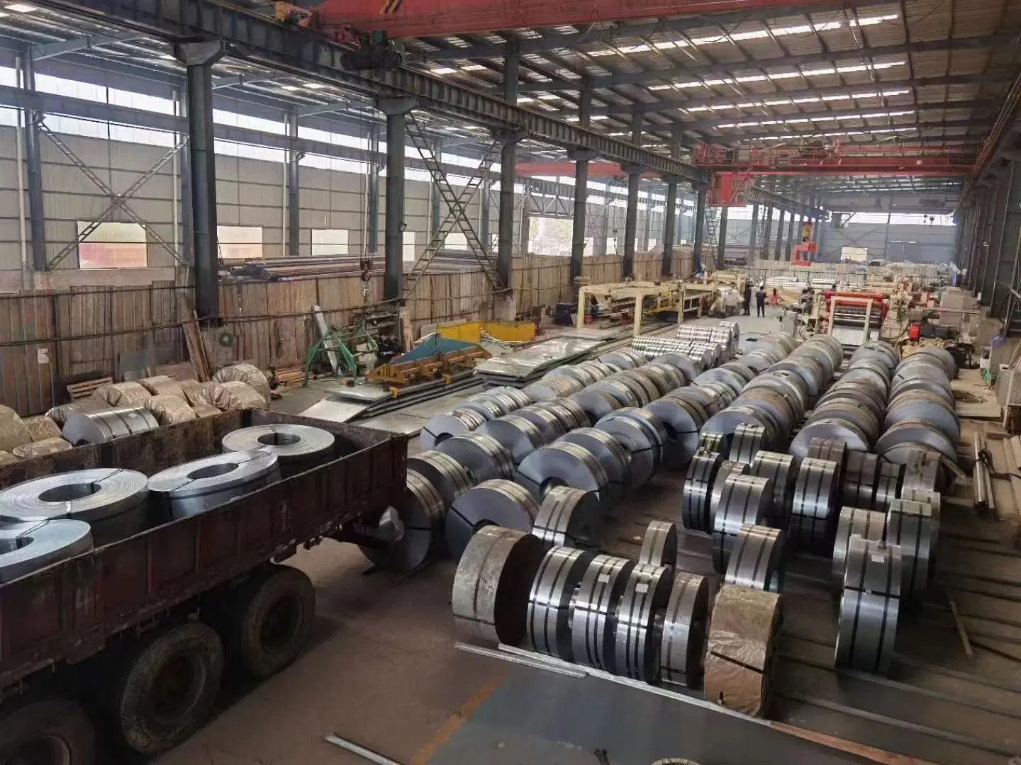 Dx51d Dx52D Dx53D Z40 Z60 Z80 Zinc Coated Hot Dipped Metal Galvanized Steel Strip in Coil for Construction