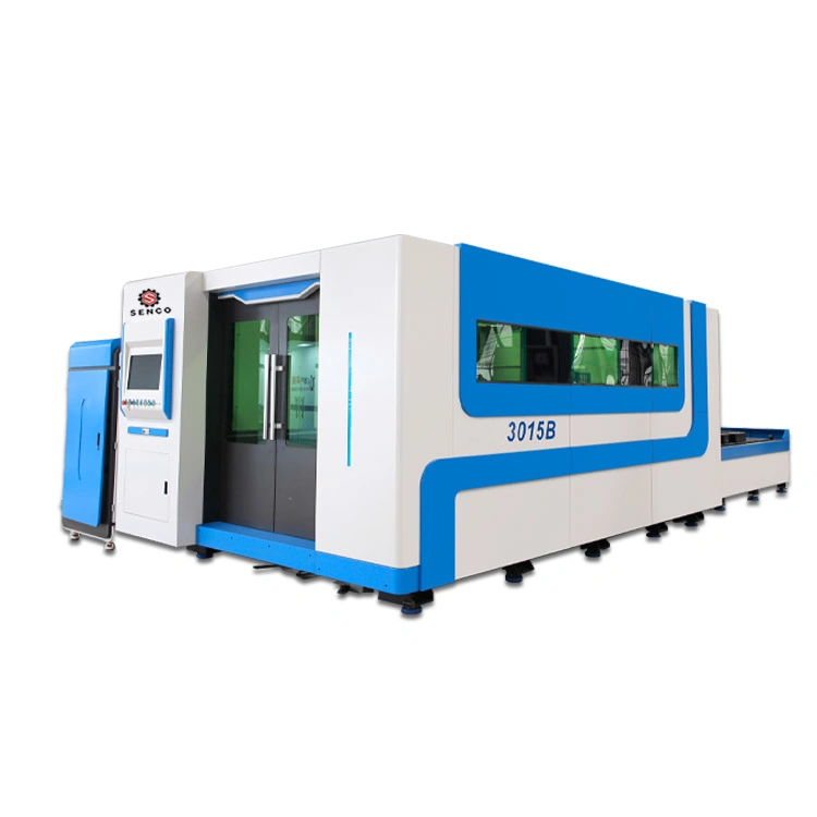 High Efficiency Pallet Changer CNC Fiber Laser Cutter Aluminum Laser Cutting Machine