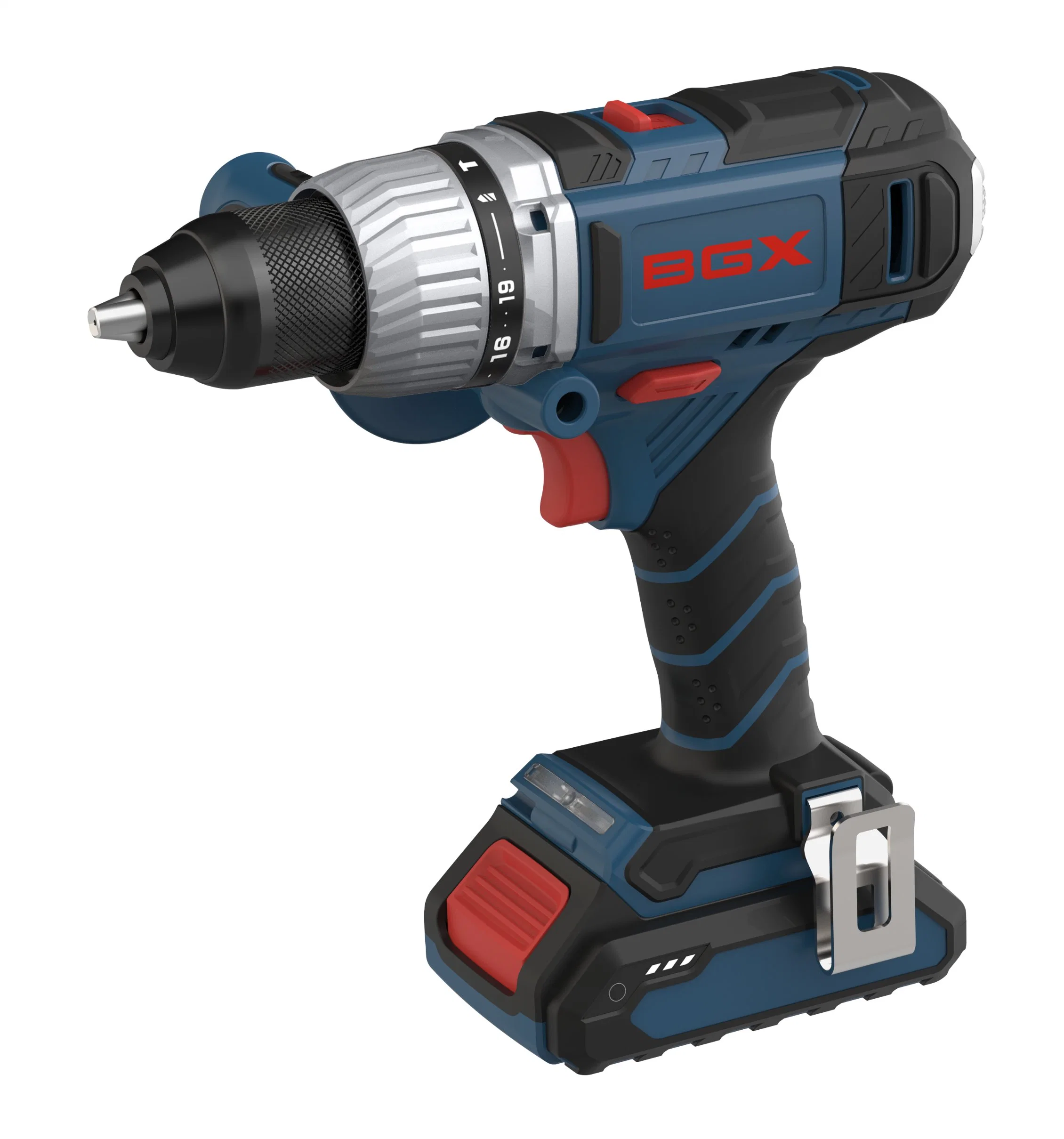 Bgx 20V Lithium Portable Cordless Impact Drill 13mm chuck