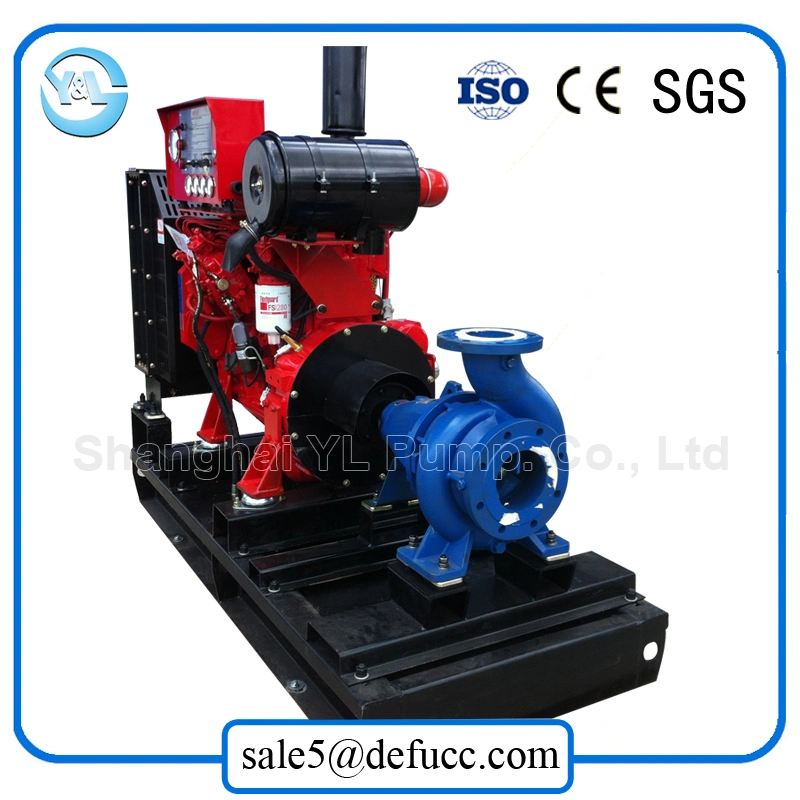 Low Pressure End Suction Diesel Centrifugal Water Pump for Drain