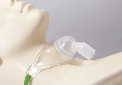 Bm&reg; Disposable High quality/High cost performance Medical PVC Oxygen Tracheostomy Mask ISO CE FDA