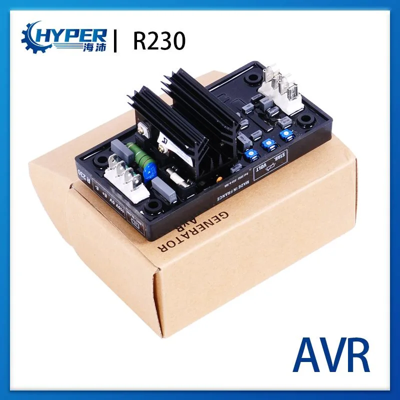 Автоматический цифровой регулятор напряжения генератора AVR R230 для генераторной установки Leroysomer Поставщик в Китае