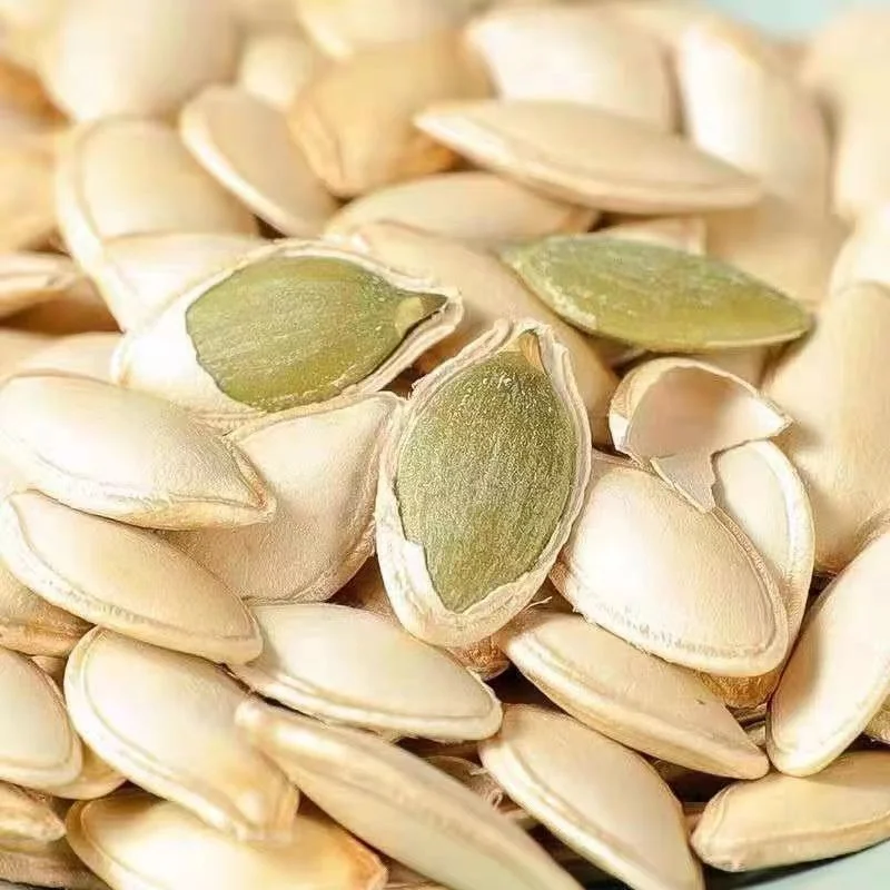 Meriendas de alta calidad Alimentos crudos secos piel brillante calabaza