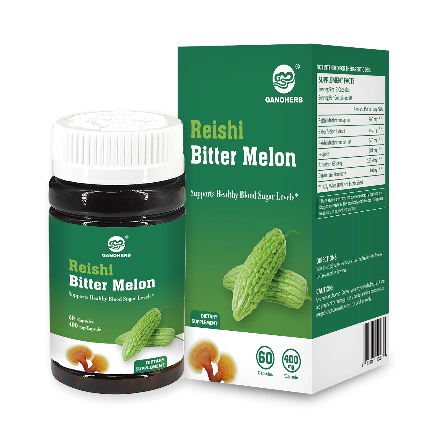 Natural Diabetes Treatment Products Bitter Melon Extract Softgel Capsule for Balanced Blood Sugar Support