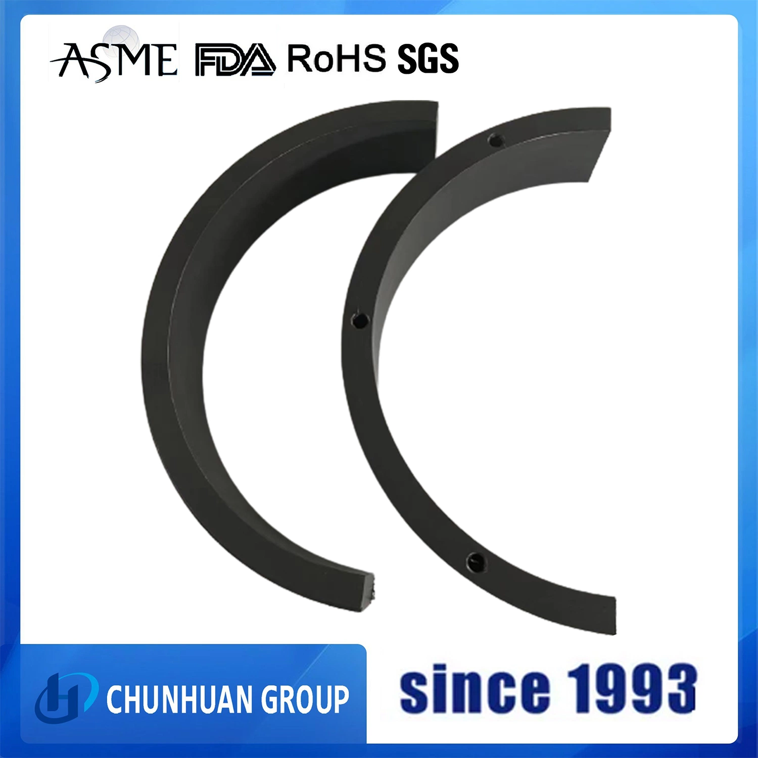 OEM/ODM Manufacturer Custom Injection Molding Filled PTFE Plastic Parts