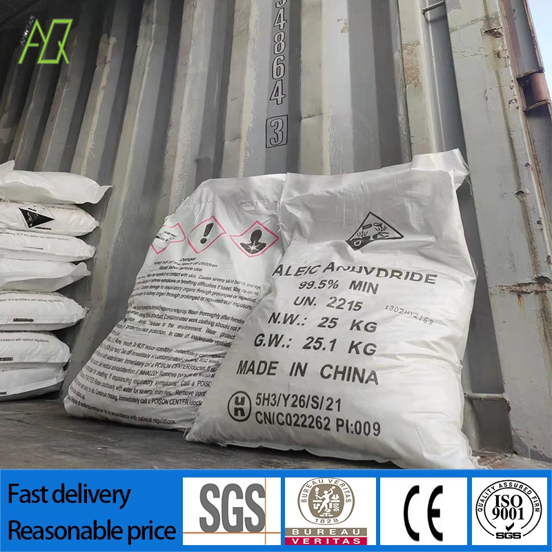 Chemical Raw Material Ma Maleic Anhydride CAS No. 108-31-6 99 % Upr Production