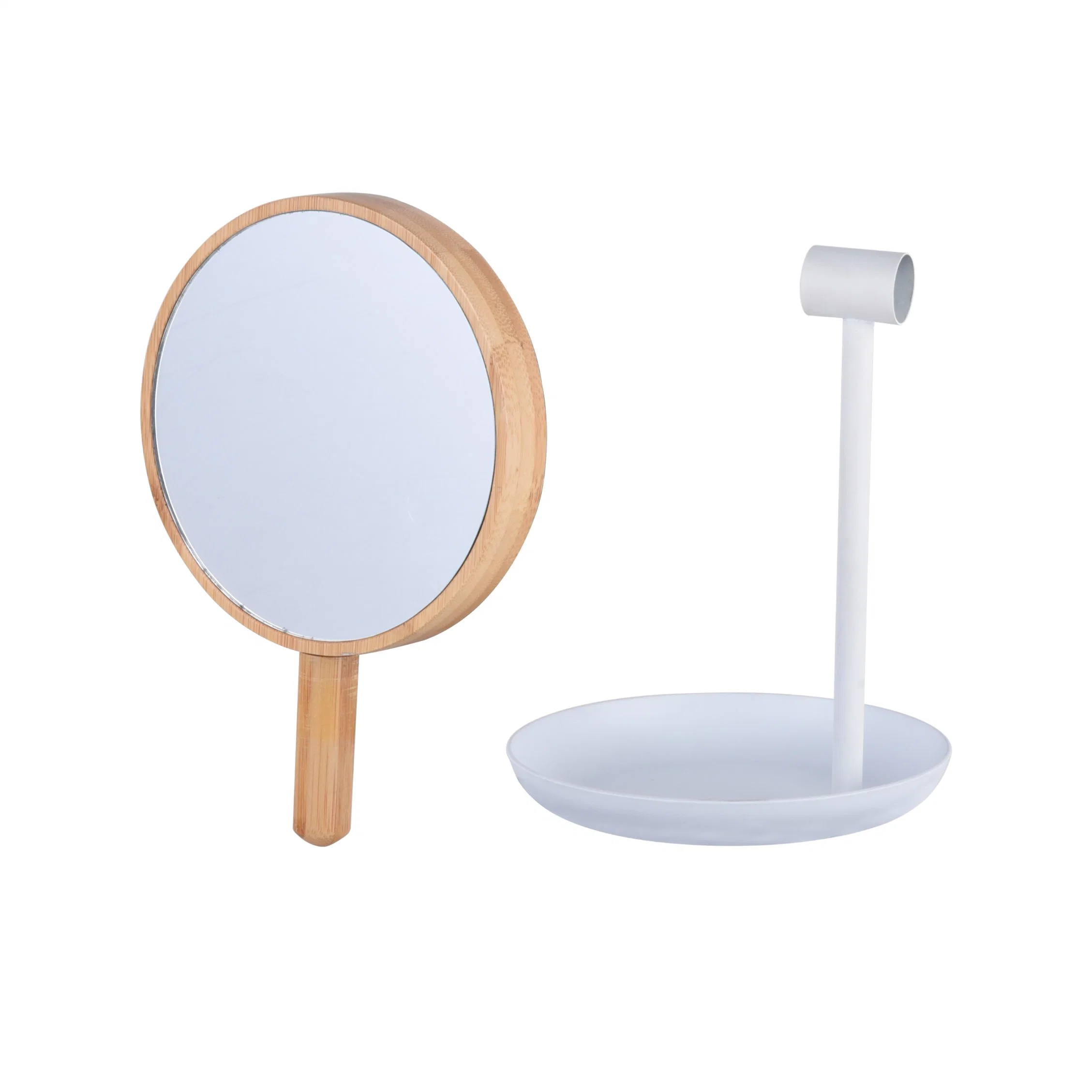 Mirror Make up Mirror Stand Mirror Hand Mirror Cosmetic Bamboo Mirror Desktop Mirror Bamboo Mirror