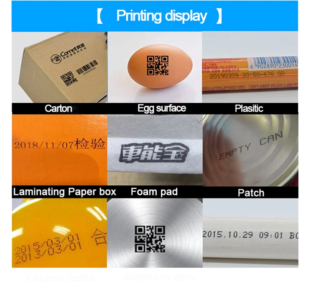 Handheld Inkjet Printing Two-Dimensional Code Barcode Label Expiration Date Bag Coding Machine