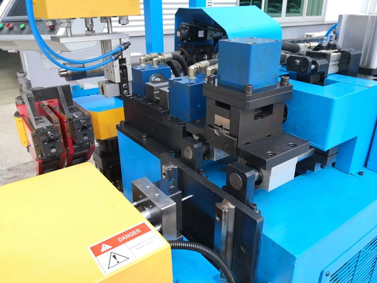 Integrated Copper Tube Straightening, End Forming and Bending Machine
