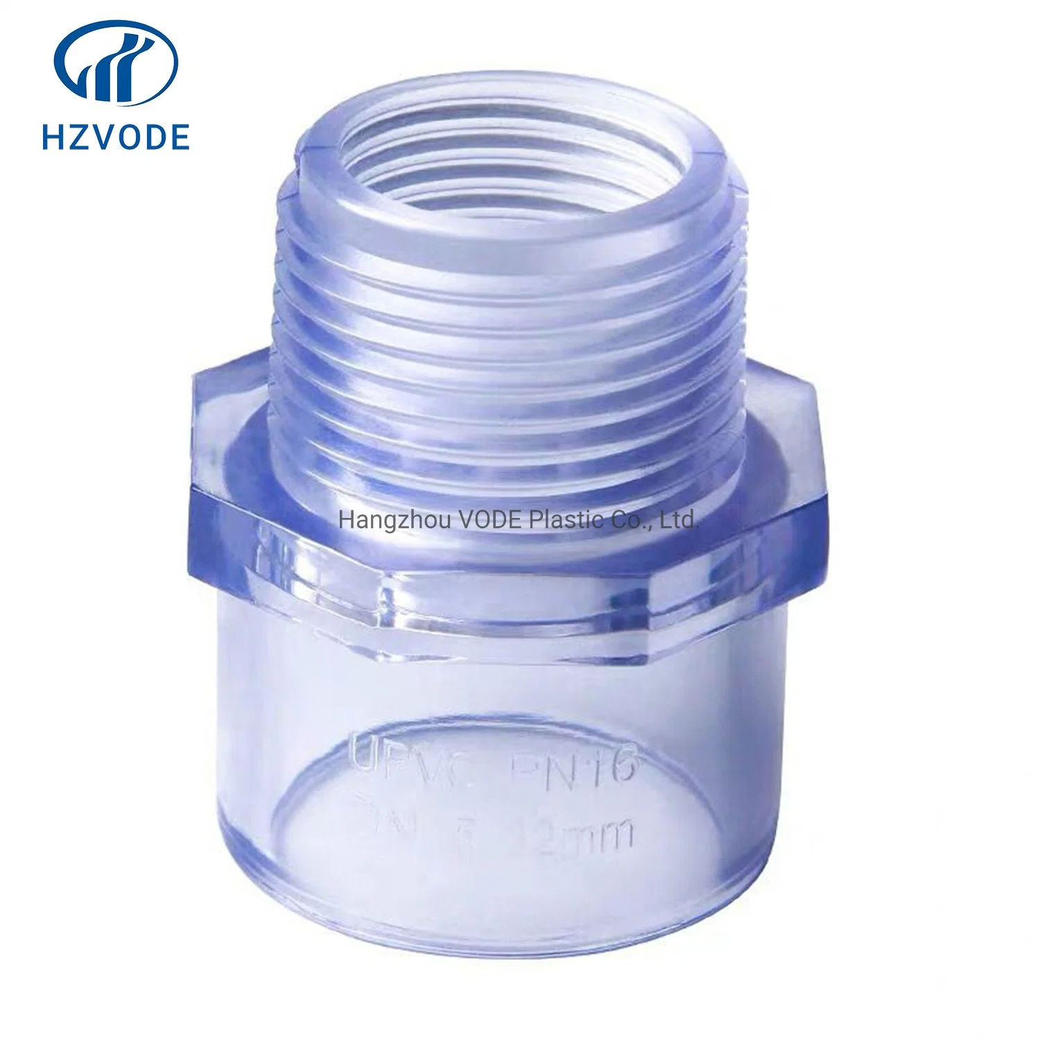 UPVC Plastic Clear Coupling for Water Treatment with High quality/High cost performance  by Hzvode