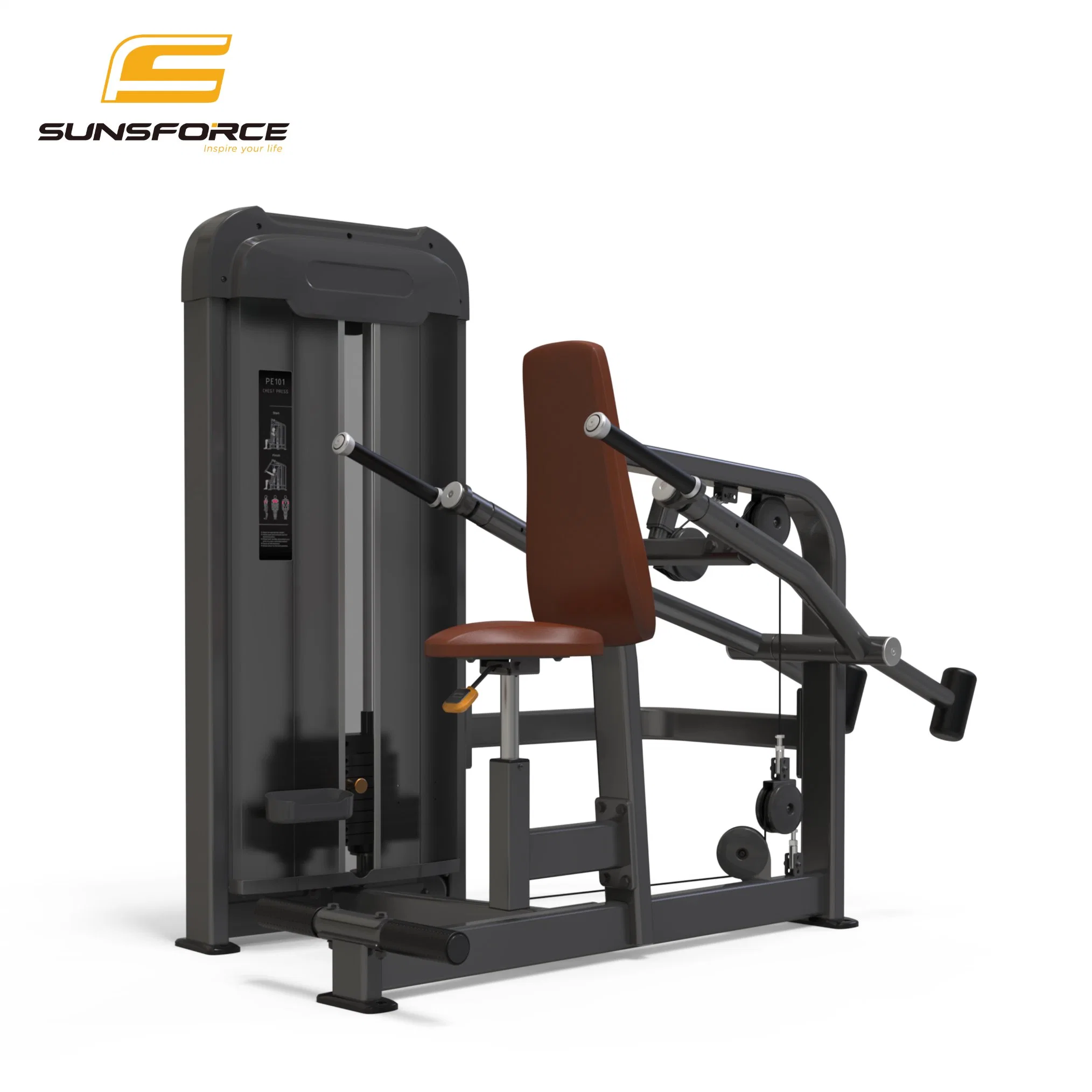 Commercial Gym Pin Loaded Professional Life Fitness Power Triceps Press