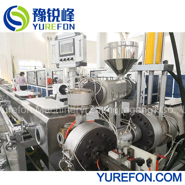 Agricultural Labyrinthine Irrigation Drip Pipe PE Tube Extrusion Line Making Machinery