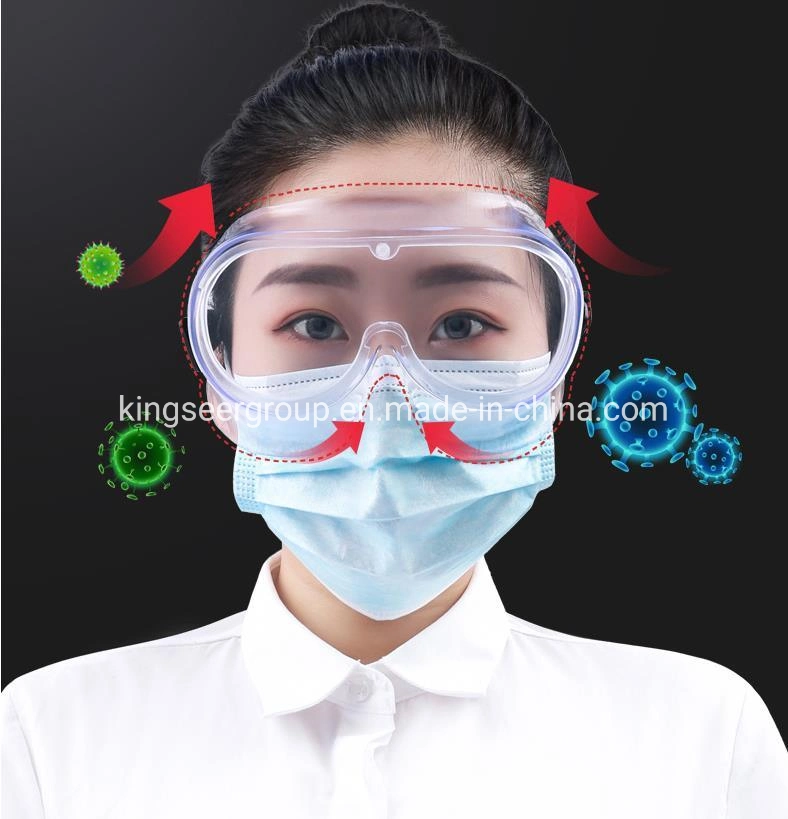 Safety Goggles Anti-Fog Medical Disposable Protective Goggles with Waterproof/Anti-Dust/Eye Protection Virus