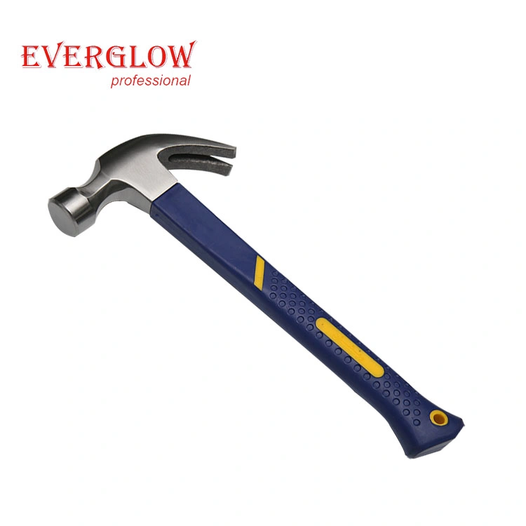 Mehrzweck-Hammer Soft TPR Grip Fiberglas Griff Martillo Nail Tool Klauenhammer