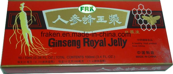 La salud alimentaria beber el ginseng jalea real