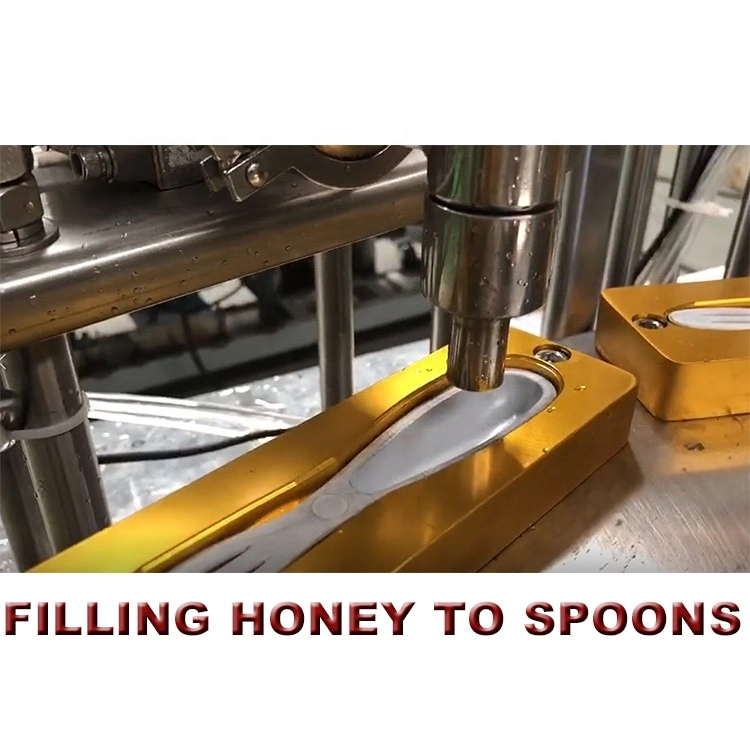 Automatic Honey Filling Sealing Machine for Spoon Honey Stick Filler and Sealer Machine