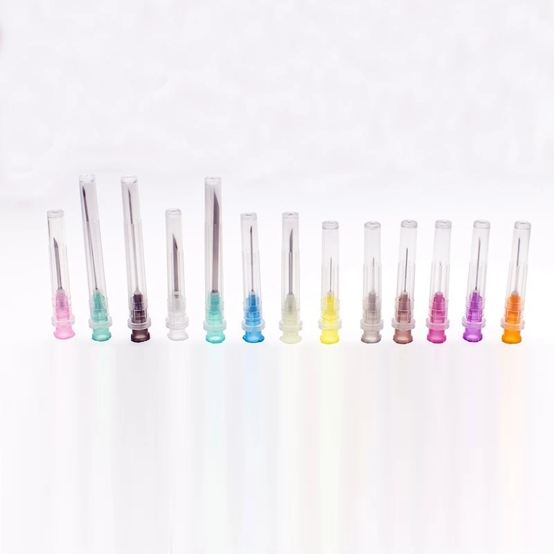 CE Approved Disposable Sterile Irrigation Infusion Hypodermic Medical Injection Syringe Needles