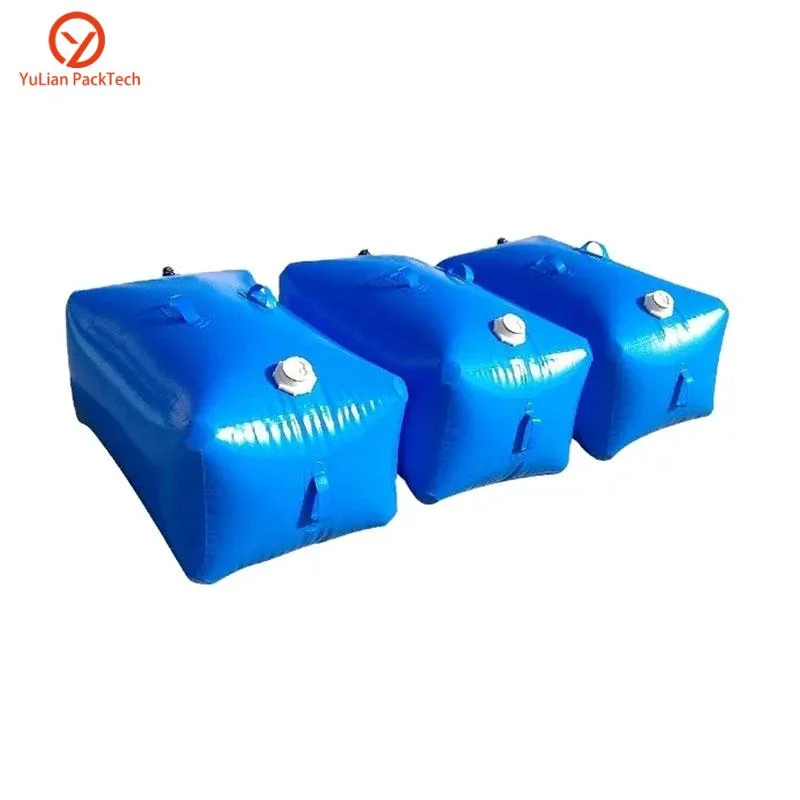 5000L Liter Collapsible Inflatable Potable PVC Foldable Storage Water Bladder Flexible Tank