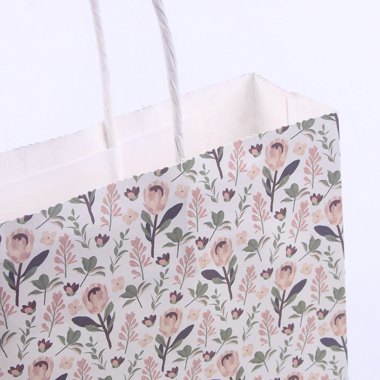 OEM Designed Recyclable Eco-Friendly Art Paper Bag with Logo Printed