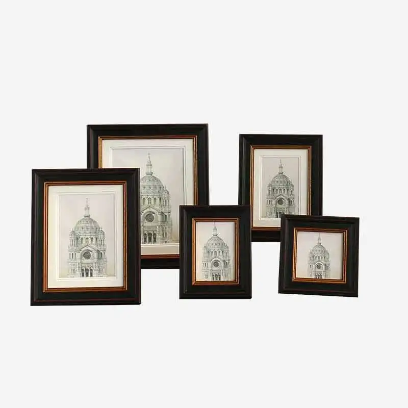 Mulitiple Pictures Photos for Wall and Table Set Wood Photo Frame