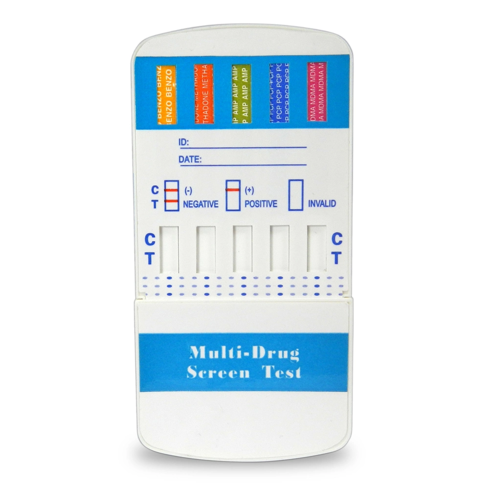 CE passou no uso de drogas múltiplas SingClean usando amostra de urina Rapid Kit de Teste de Diagnóstico com Painel 6-12